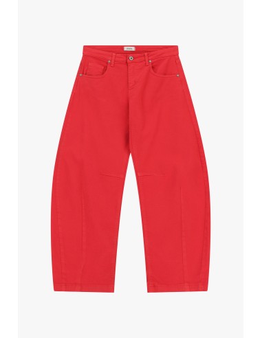 Dixie Ampi-broek met vijf zakken en hoge taille