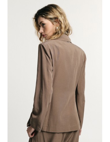Regular-fit blazer met één rij knopen en zakken aan de voorkant, alstublieft