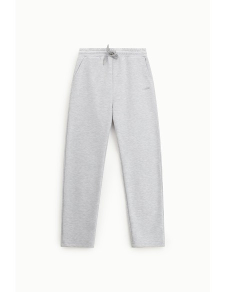 Joggingbroek met middelhoge taille en zijzakken alsjeblieft