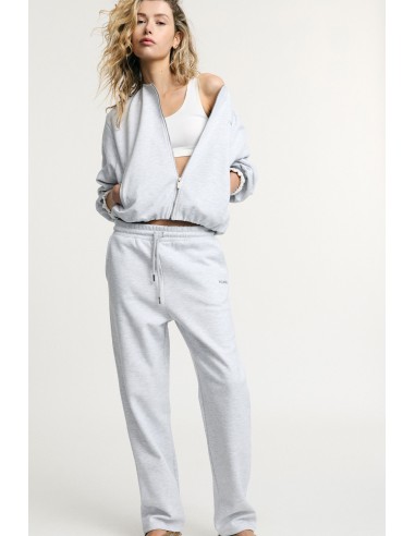 Joggingbroek met middelhoge taille en zijzakken alsjeblieft