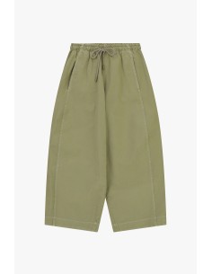 Dixie cropped palazzobroek met elastische trekkoordsluiting 2