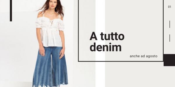 Jeans in augustus? Het is altijd tijd voor denim