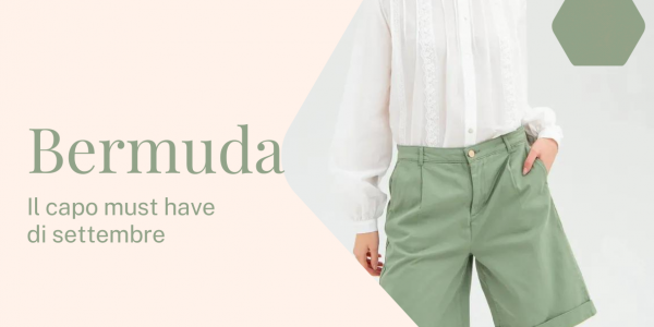 Bermuda: de broek om in september te dragen