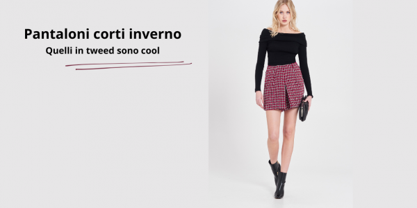 Korte broek winter 2025: die van tweed zijn het coole kledingstuk om nu te dragen