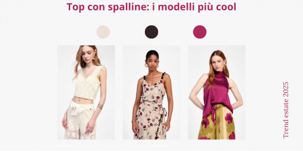 5 tops met spaghettibandjes om nu en de hele zomer te dragen