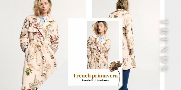 Lang, kort en met bloemen: de trenchcoats van de lente van 2026 zijn een eerbetoon aan het seizoen